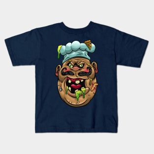 Pizza Face Kids T-Shirt